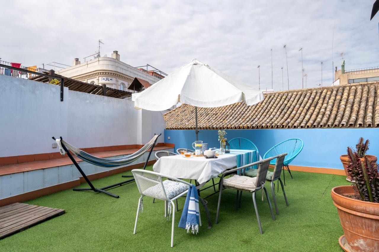 Exclusiva Casa En El Centro Historico De Sevilla Екстер'єр фото